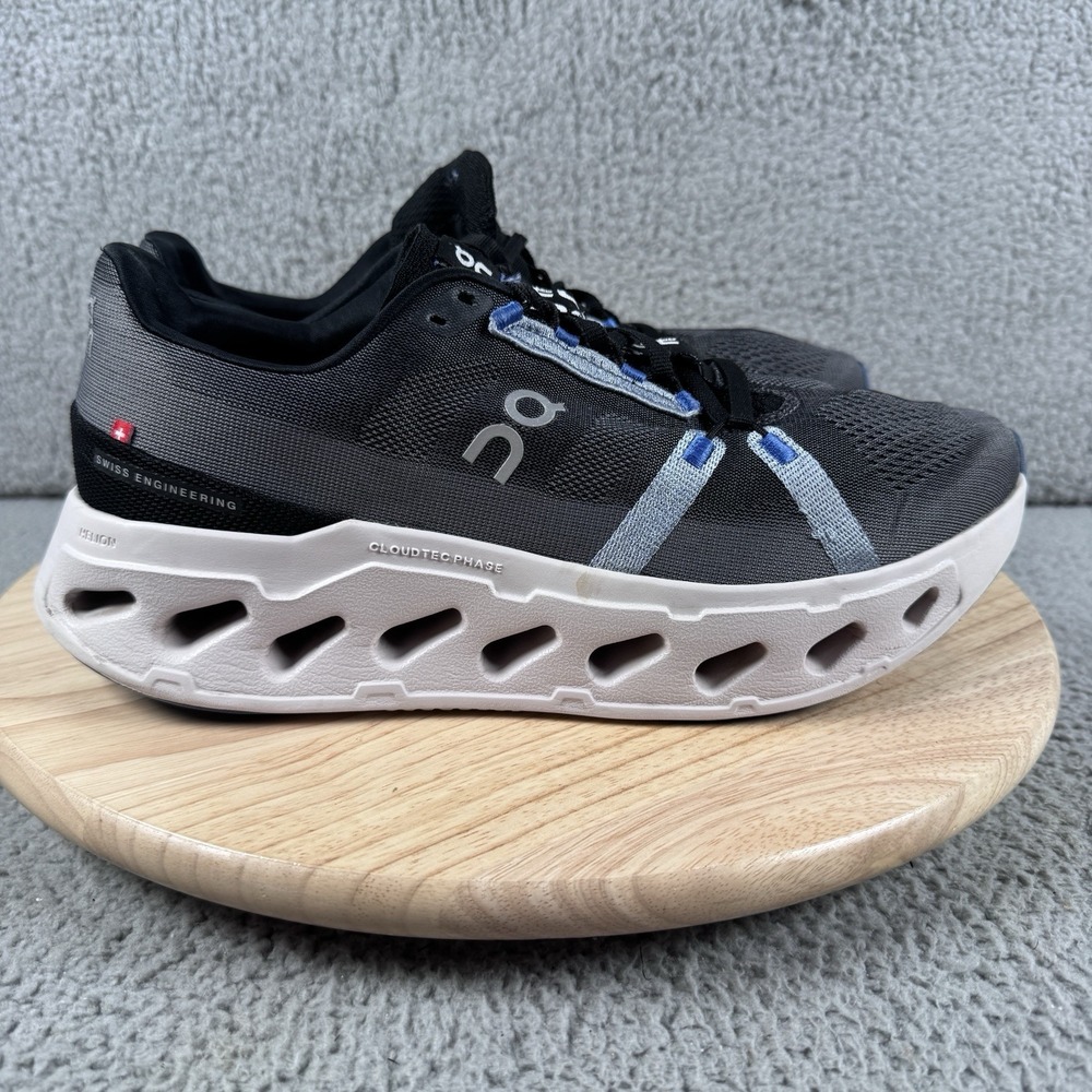 On Cloudeclipse Mens 11.5 Black Frost Road Running Shoes 3MD30091197